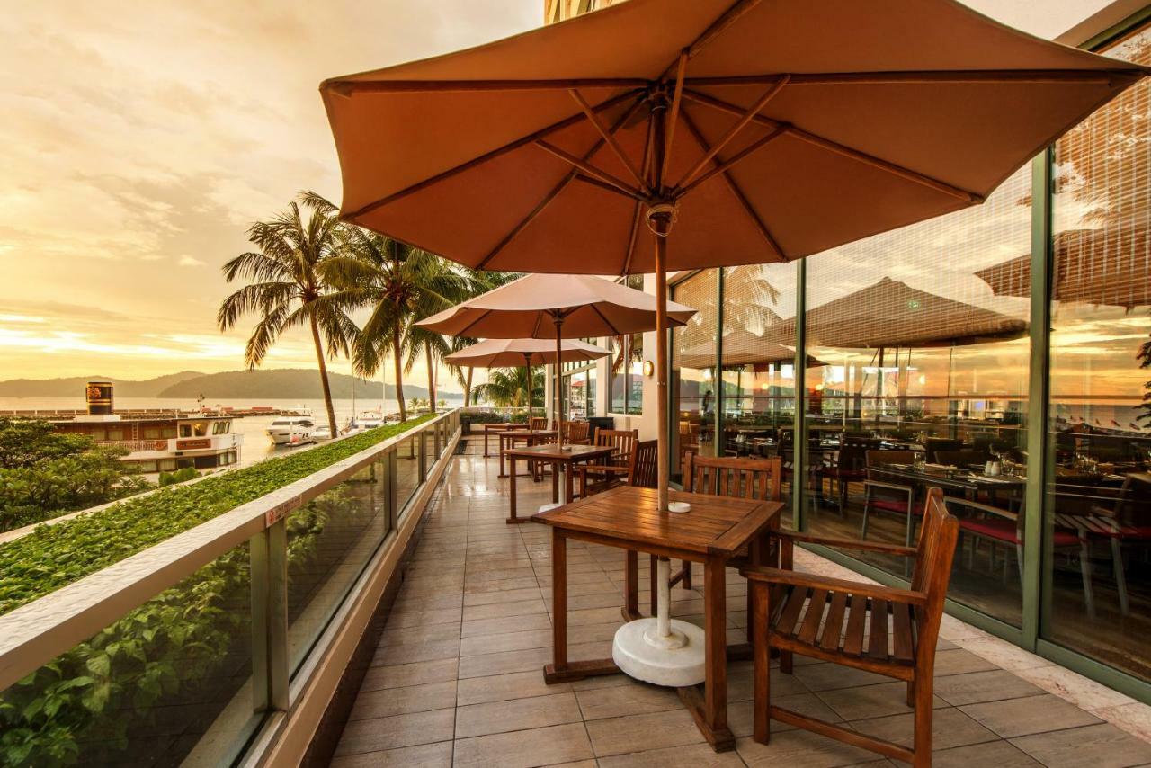 The Pacific Sutera Hotel Kota Kinabalu Exterior photo The Deck